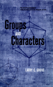 E-book, Groups and Characters, John Wiley & Sons