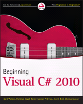 E-book, Beginning Visual C# 2010, Wrox Press