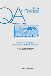 Article, Economia e politica delle infrastrutture in Italia, Franco Angeli