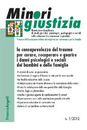 Article, Le conseguenze traumatiche del maltrattamento infantile : la diagnosi per la cura, Franco Angeli