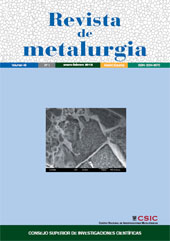Fascículo, Revista de metalurgia : 48, 1, 2012, CSIC