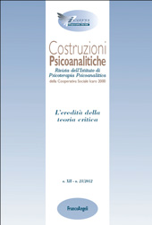 Heft, Costruzioni psicoanalitiche : 23, 1, 2012, Franco Angeli