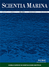 Heft, Scientia marina : 76, 2, 2012, CSIC, Consejo Superior de Investigaciones Científicas