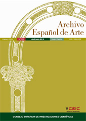 Fascículo, Archivo Español de Arte : LXXXV, 338, 2, 2012, CSIC, Consejo Superior de Investigaciones Científicas
