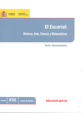 E-book, El Escorial : historia, arte, ciencia y matemáticas, Ministerio de Educación, Cultura y Deporte