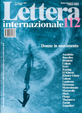 Artikel, Donna : nomade e plurale, Lettera Internazionale