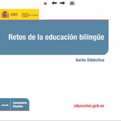 eBook, Retos de la educación bilingüe, Ministerio de Educación, Cultura y Deporte