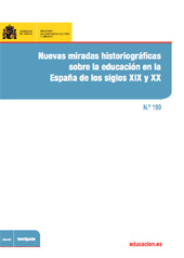 E-book, Nuevas miradas historiográficas sobre la educación en la España de los siglos XIX y XX, Ministerio de Educación, Cultura y Deporte