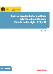 eBook, Nuevas miradas historiográficas sobre la educación en la España de los siglos XIX y XX, Ministerio de Educación, Cultura y Deporte