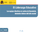 E-book, El liderazgo educativo : los equipos directivos en centros de secundaria, elementos básicos del éxito escolar, Ministerio de Educación, Cultura y Deporte