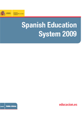 E-book, Spanish education system 2009, Ministerio de Educación, Cultura y Deporte
