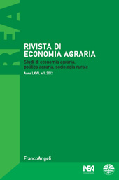 Zeitschrift, Rivista di economia agraria, Franco Angeli