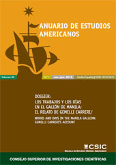 Issue, Anuario de estudios americanos : 69, 1, 2012, CSIC, Consejo Superior de Investigaciones Científicas