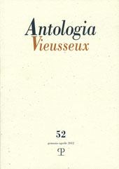 Heft, Antologia Vieusseux : XVIII, 52, 2012, Polistampa
