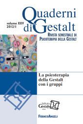 Article, Dalla Gestalt al SAT : un programma per l'autoconoscenza e la trasformazione, Franco Angeli