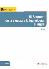 eBook, III semana de la ciencia y la tecnología : agua, Ministerio de Educación, Cultura y Deporte