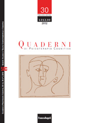 Zeitschrift, Quaderni di Psicoterapia Cognitiva, Franco Angeli