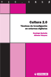 E-book, Cultura 2.0 : técnicas de investigación en entornos digitales, Editorial UOC