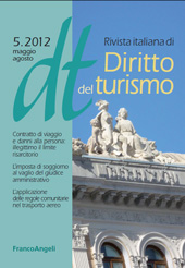 Artikel, Le competenze nel turismo : dal dettato costituzionale alla governance del comparto, Franco Angeli