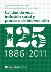 E-book, Calidad de vida, inclusión social y procesos de intervención, Universidad de Deusto