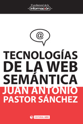E-book, Tecnologías de la web semántica, Pastor Sánchez, Juan Antonio, Editorial UOC