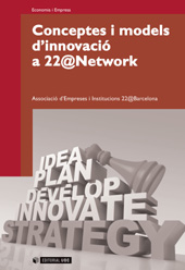 eBook, Conceptes i models d'innovació a 22@Network, Editorial UOC