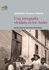 eBook, Una etnografía olvidada en los Andes, CSIC, Consejo Superior de Investigaciones Científicas