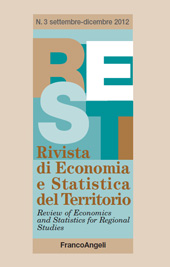 Heft, Rivista di economia e statistica del territorio : 3, 2012, Franco Angeli