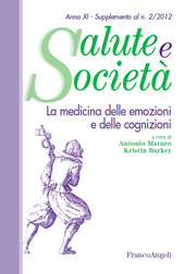 Fascicule, Salute e società : XI, supplemento 2, 2012 [italiano], Franco Angeli