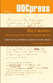 E-book, Foc i mesura : tres lectures de l'obra d'Agustí Bartra, Calvo i Calvo, Lluís, Editorial UOC