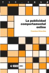 E-book, La publicidad comportamental online, Pérez Bes, Francisco, Editorial UOC