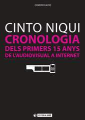 E-book, Cronologia dels primers 15 anys de l'audiovisual a internet, Editorial UOC