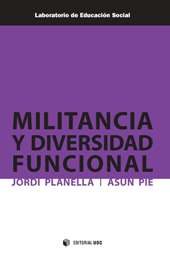 eBook, Militancia y diversidad funcional, Planella, Jordi, Editorial UOC