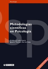 E-book, Metodologías científicas en psicología, León García, Orfelio G., Editorial UOC