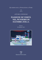 Chapter, Passione di verità alla fonte nel pensiero di Elémire Zolla, Polistampa