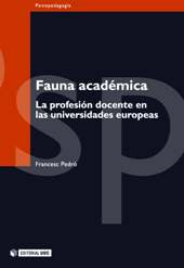 E-book, Fauna académica : la profesión docente en las universidades europeas, Pedró, Francesc, Editorial UOC