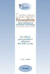 Artículo, Inventare la psicoanalisi in Istituzione, Franco Angeli