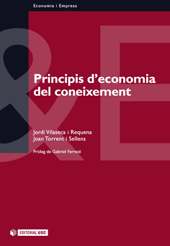 E-book, Principis d'economia del coneixement : cap a una economia global del coneixement, Vilaseca i Requena, Jordi, Editorial UOC