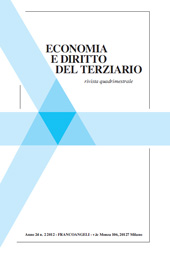 Article, Competitività ed efficienza della supply-chain : un'indagine sui nodi della logistica in italia, Franco Angeli