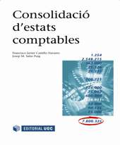 eBook, Consolidació d'estats comptables, Castillo Navarro, Francisco Javier, Editorial UOC