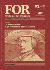 Issue, For : rivista Aif per la formazione : 92, 3, 2012, Franco Angeli