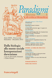 Article, Rethinking Human Evolution, Franco Angeli
