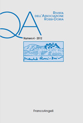 Fascículo, QA : Rivista dell'Associazione Rossi-Doria : 4, 2012, Franco Angeli