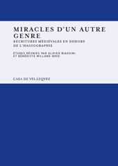 Chapitre, Trois miracles cidiens et un motif hagiographique : la mise en place d'un système narratif dans la Crónica abreviada de l'Infant don Juan Manuel, Casa de Velázquez