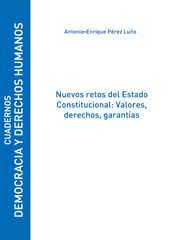 E-book, Nuevos retos del estado constitucional : valores, derechos y garantías, Universidad de Alcalá