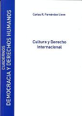 E-book, Cultura y derecho internacional, Fernández Liesa, Carlos R., Universidad de Alcalá