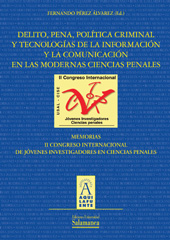 Chapter, Reflexiones sobre la creación de un nuevo modelo de políticas penales, Ediciones Universidad de Salamanca