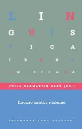 eBook, Discurso turístico  e Internet, Iberoamericana Vervuert