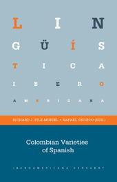 eBook, Colombian Varieties of Spanish, Iberoamericana Vervuert