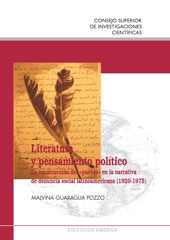 E-book, Literatura y pensamiento político : la construcción del pueblo en la narrativa de denuncia social latinoamericana, 1920-1975, CSIC, Consejo Superior de Investigaciones Científicas